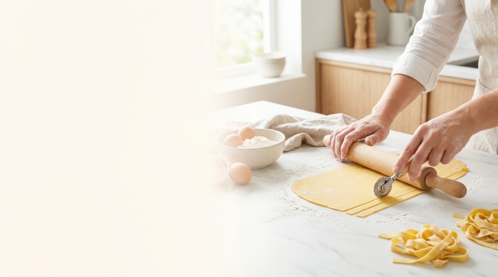 Lezione pratica di pasta fatta a mano